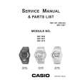 CASIO QW1656 Instrukcja Serwisowa