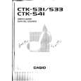 CASIO CTK533 Instrukcja Obsługi