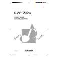 CASIO LK-70S Podręcznik Użytkownika