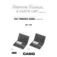 CASIO DC7800 Instrukcja Serwisowa