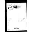 CASIO CTK711EX Instrukcja Obsługi
