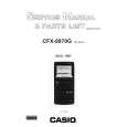 CASIO CFX9970G Instrukcja Serwisowa