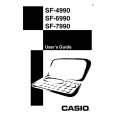 CASIO SF-4990 Podręcznik Użytkownika