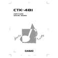 CASIO CTK-481 Podręcznik Użytkownika
