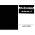 CASIO FR125 Instrukcja Obsługi