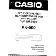 CASIO VK500 Instrukcja Obsługi
