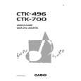 CASIO CTK496 Instrukcja Obsługi