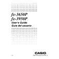CASIO FX-3950P Podręcznik Użytkownika