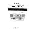 CASIO CK500 Instrukcja Obsługi