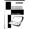 CASIO CSF4650 Instrukcja Obsługi