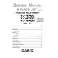 CASIO TV470D Instrukcja Serwisowa