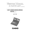 CASIO ZX-888 Instrukcja Serwisowa