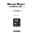 CASIO JD-4000BK Instrukcja Serwisowa