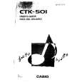 CASIO CTK501 Instrukcja Obsługi