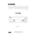CASIO VZ-2000 Instrukcja Serwisowa