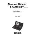 CASIO CSF-7950 Instrukcja Serwisowa