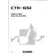 CASIO CTK-651 Podręcznik Użytkownika