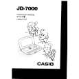 CASIO JD7000BK Instrukcja Obsługi