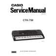CASIO CTK750 Instrukcja Serwisowa