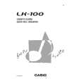 CASIO LK-100 Podręcznik Użytkownika