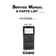 CASIO FX-9700GE Instrukcja Serwisowa