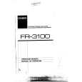 CASIO FR3100 Instrukcja Obsługi