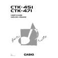 CASIO CTK-471 Podręcznik Użytkownika